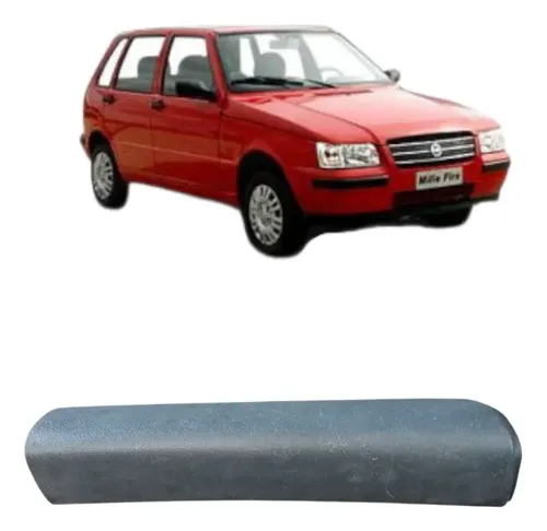 Moldura Superior Porta Luvas Fiat Uno 2003/2008 Cinza