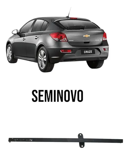 Suporte Vidro Traseiro Esquerdo Gm Cruze Hatch 2012/16 Preto