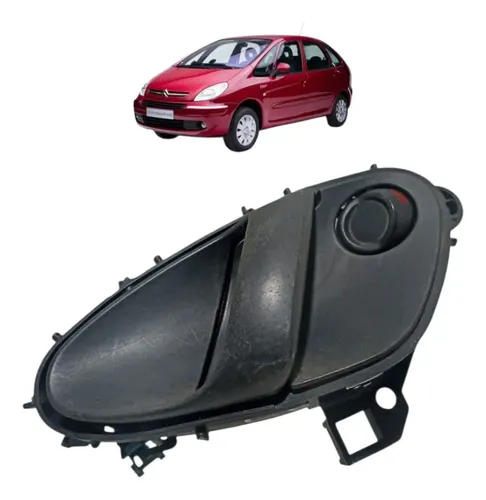 Maçaneta Interna Diant Esquerd Citroen Xsara 98/01 Preto Dianteira