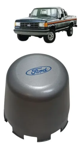 Calota Roda Ford F1000 Anos 1993/1998 Prata Prata