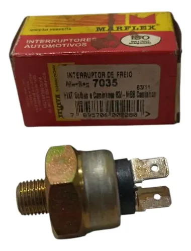 Interruptor De Freio Ônibus Caminhões 80/ Mbb Marflex 7035
