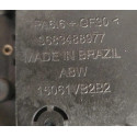 Capa Volante Buzina Peugeot 206/207 08/14 - 9683488977 Ca518 Preto