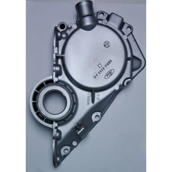 Tampa Corrente Comando Flange Retentor Diant. 1.0 1.3 Endura Prateado