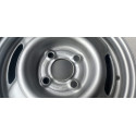 Roda Ferro Original Gm Chevrolet Aro 13 Prateado