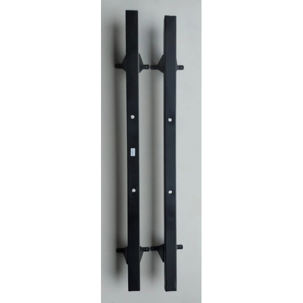 Suporte Rack De Teto Automotivo Universal Preto Ca1633 Preto