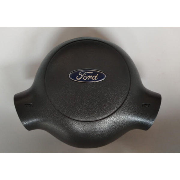 Capa Volante Buzina Ford Ka 01/07 - Xs513a515aa Ca523 Preto