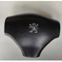 Capa Volante Buzina Peugeot 206/207 08/14 - 9683488977 Ca518 Preto