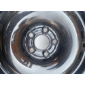 Roda Ferro Aro 15 5x100 Vw Fox Golf Polo A3 Cross Fox Space Preta