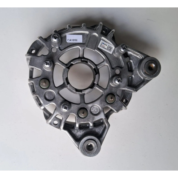 Tampa Mancal Traseira Alternador Sandero 1.6 Bosch 17 Á 22