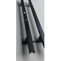 Suporte Rack De Teto Automotivo Universal Preto Ca1633 Preto