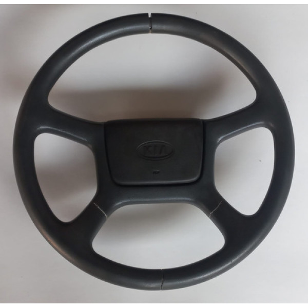 Volante Com Capa Buzina Ásia Towner 93/98 - Dh9109009 Ca446 Preto