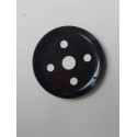 Chapa Calso Reforço Da Polia Opala Caravan 4cc6cc Originalgm Preto