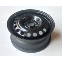 Roda Ferro Gm Aro 14 4x100 Chevrolet Ca491 Preto
