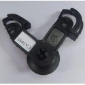 Articulador Das Varetas Da Fechadura Porta Do Carrp Sandero Preto