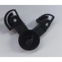 Articulador Das Varetas Da Fechadura Porta Do Carrp Sandero Preto