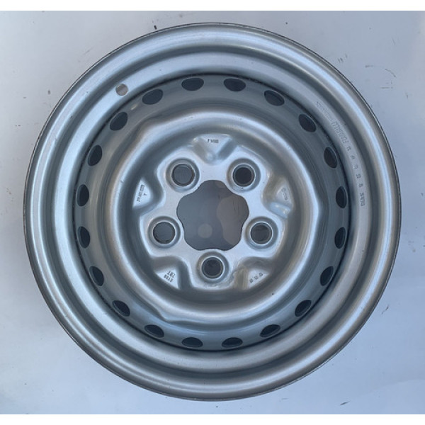 Roda Ferro Vw Kombi Step Aro 14 82/....2116010272 Prateado