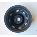 Roda Ferro Aro 13 4x100 Tala 4,5chevrolet Gm Preto Fosco