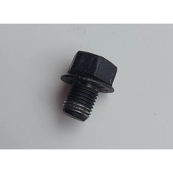 Parafuso Grosso De Fixação Polia Do Virabrequim Gm Conf.desc Preto