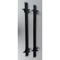 Suporte Rack De Teto Automotivo Universal Preto Ca1633 Preto
