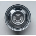 Roda Ferro Original Gm Chevrolet Aro 13 Prateado
