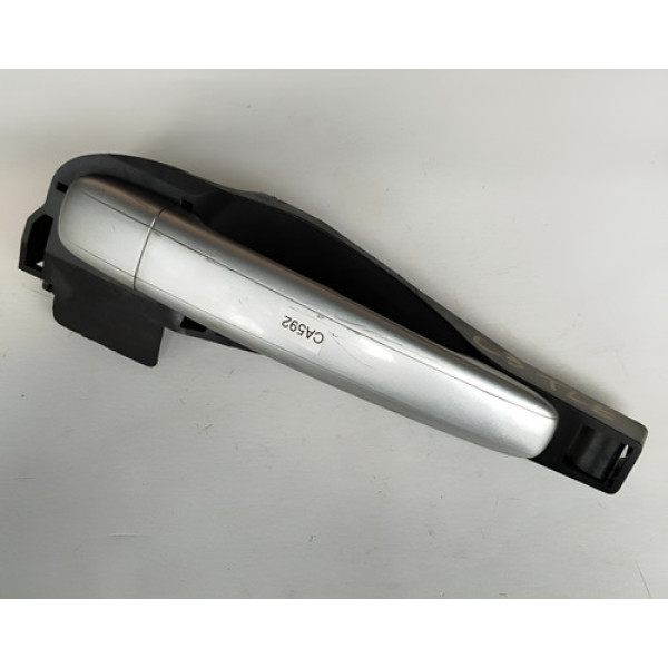 Maçaneta Externa Tle  Citroen C3 02/12 Prata - 9650444480 Prateado Traseira