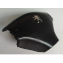 Capa Volante Buzina Peugeot 206/207 08/14 - 9683488977 Ca518 Preto