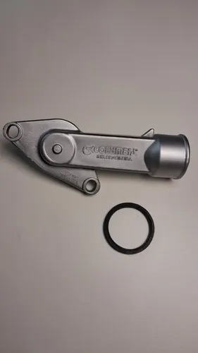 Cano Tubo De Agua Da Valvula Termostática Gm Conf.descrição Prateado