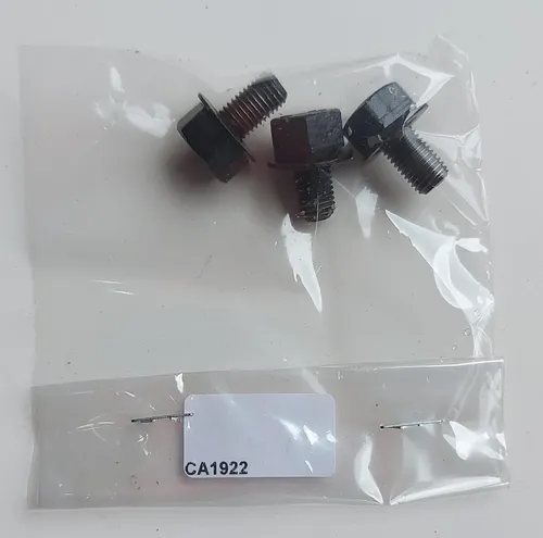 Parafuso Fino De Fixação Da Polia Simples Do Virabrequim Gm Preto