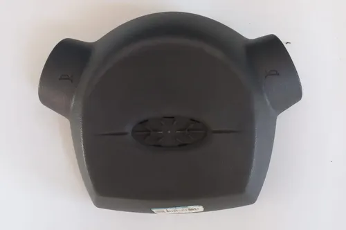 Capa Volante Buzina Ford Ka S/emblema 08/13 Preto