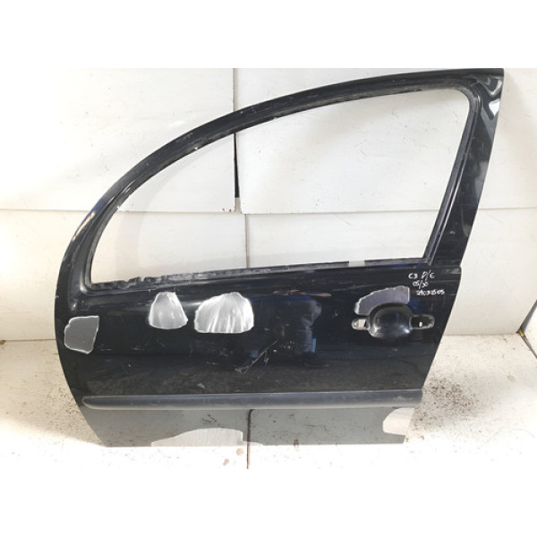 Porta Dianteira Esquerda Citroen C3 2005 A 2012  24032505 Esquerdo