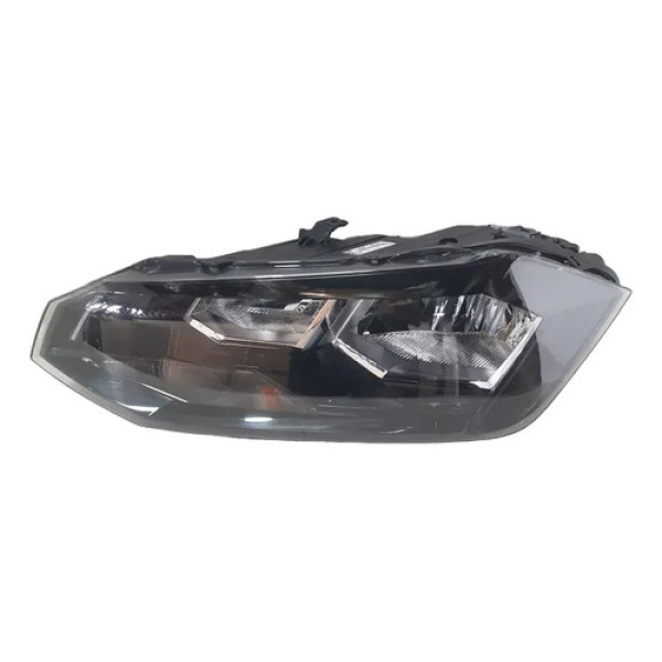 Farol Esquerdo Mascara Negra Polo Virtus 2017/2022 24032605