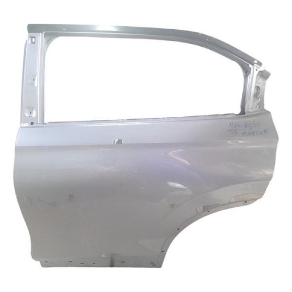 Porta Traseira Esquerda Honda Hrv 2023 2024 03092408 Prata Esquerdo