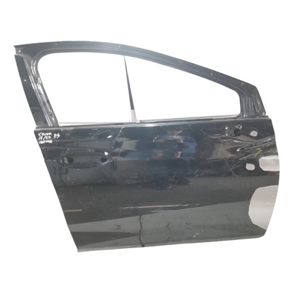 Porta Dianteira Direita Cruze 2017 2018 2019 A 2022 16072418 Preto Direito