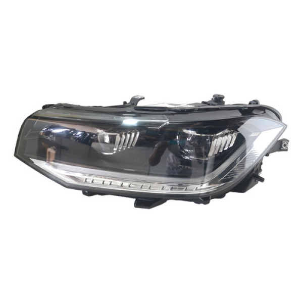 Farol Esquerdo Com Led E Reator T-cross 2018 A 2023 16102503 Esquerdo