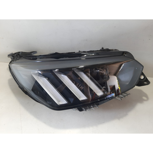 Farol Direito Ful Led Peugeot 208 2021 2022 2023 11112303 Direito