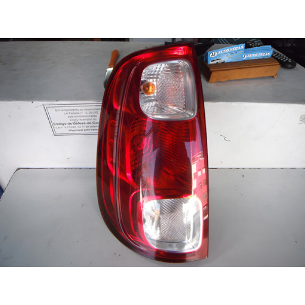 Lanterna Traseira Esquerdo Fiat Uno 2010 Até 2014 08072102 Esquerdo Vermelho