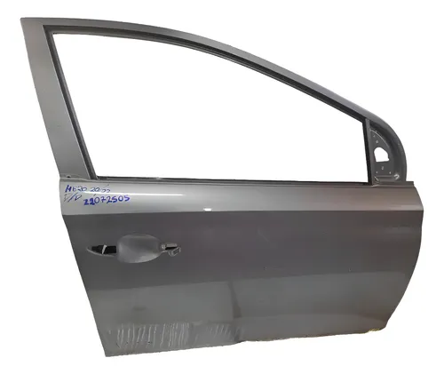 Porta Dianteira Direita Hyundai Hb20 2020 2021 2022 22072505 Dianteira Direito Cinza Direito