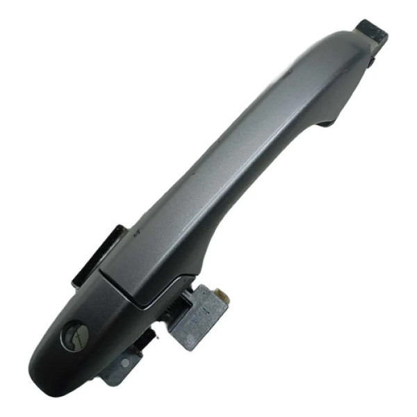 Maçaneta Externa Dianteira Esquerda Honda City 2009 2014 Prata Dianteira