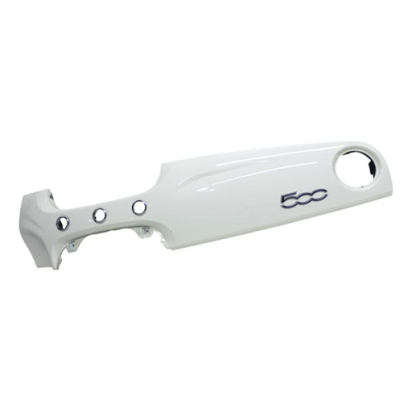 Moldura Painel Central Fiat 500 Cult 2014 Branco