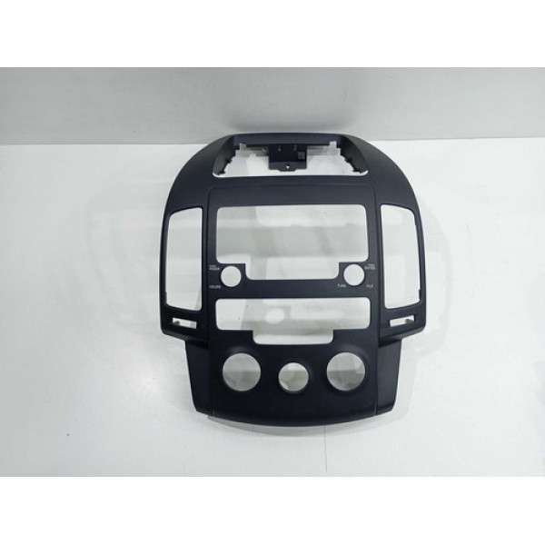 Moldura Painel Rádio Hyundai I30 2009 2012 Preto