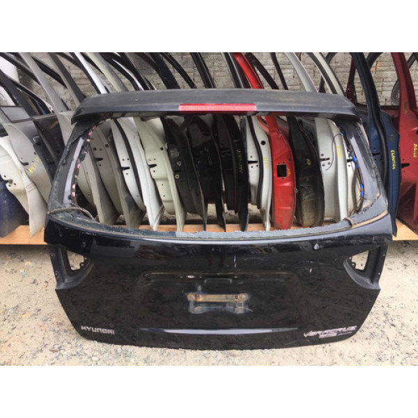 Tampa Traseira Hyundai Vera Cruz 2011 Original Semi Nova Preto