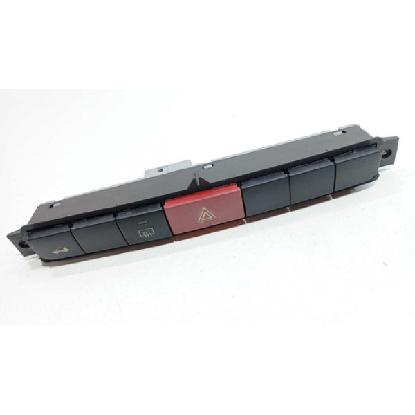 Botão Pisca Alerta E Desembaçador Fiat Linea 2009 2014 Vermelho E Preto