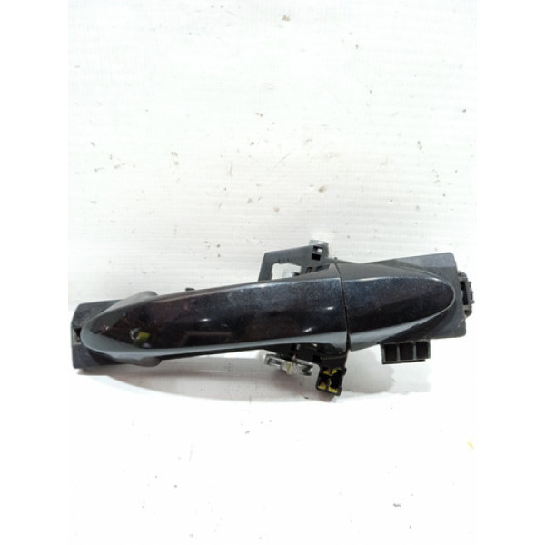 Maçaneta Externa Traseira Direita New Fiesta Hatch 2015/2017 Preto Traseira