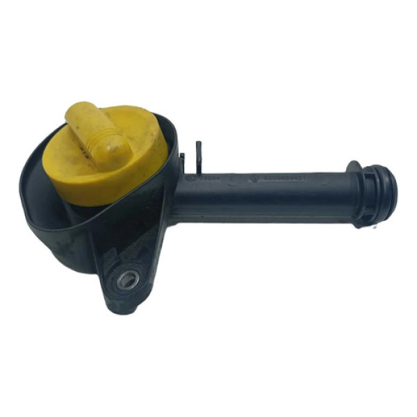 Bocal Enchimento Óleo Motor Renault Logan 1.0 16v 2008 2013 Preto