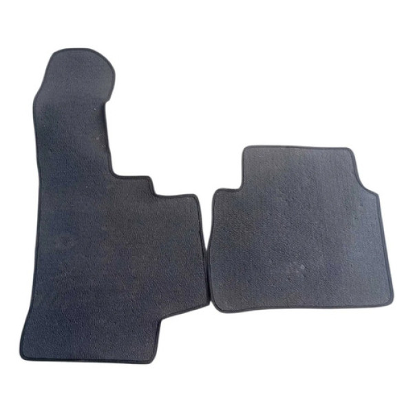 Par Tapetes Traseiros Nissan Tiida 2008 2013 Preto