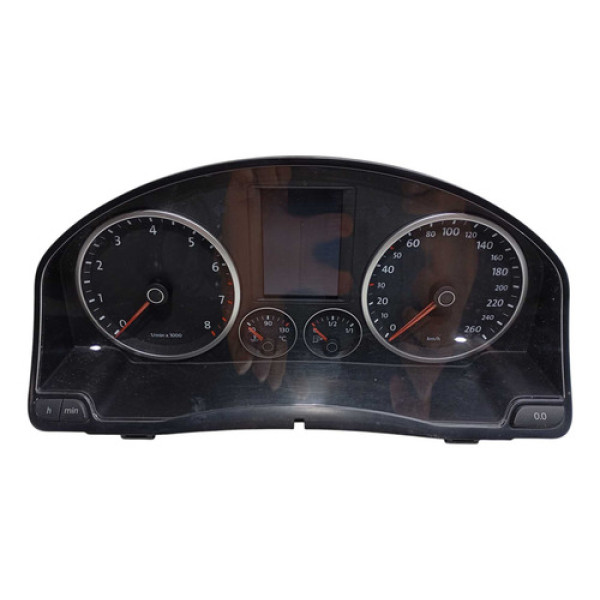 Painel De Instrumentos Volkswagen Tiguan 2.0 Tsi 2009 2010 Preto