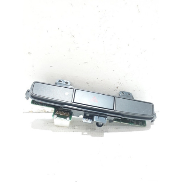 Comando/botão Pisca Alerta Mitsubishi Lancer 2010/2015  Preto