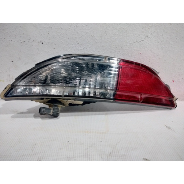 Par Lanternas Traseiras Parachoque Fiat Punto 2008/2012 Esquerdo Vermelho