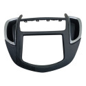 Moldura Painel Multimídia Difusores  Gm Tracker 2012 2016 Preto