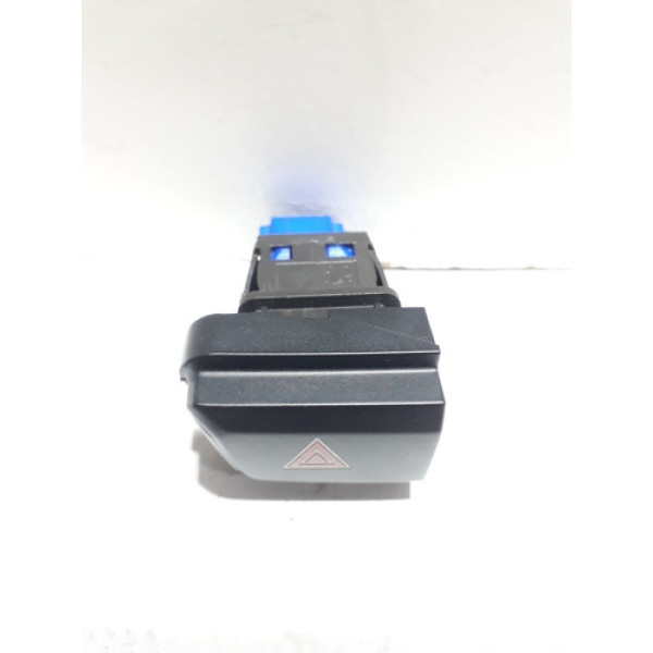Botão Pisca Alerta Peugeot 208 2013/2016 Preto